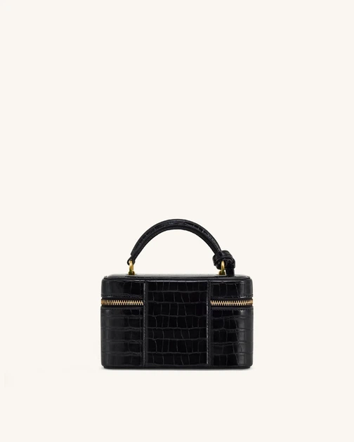 Сумка женская JW PEI Cleo Box Top Handle Bag Черный - изображение 3