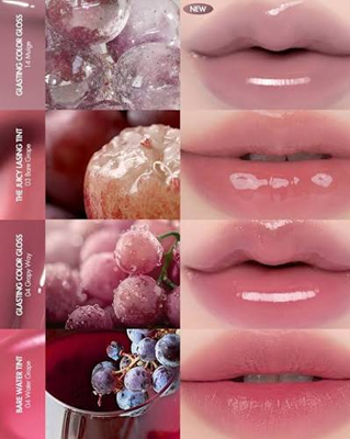 Блеск для губ в лиловом оттенке Rom&nd Glasting Color Gloss No.14 Muige, 4 мл - Фото 4 Блеск для губ в лиловом оттенке Rom&nd Glasting Color Gloss No.14 Muige, 4 мл - изображение 4
