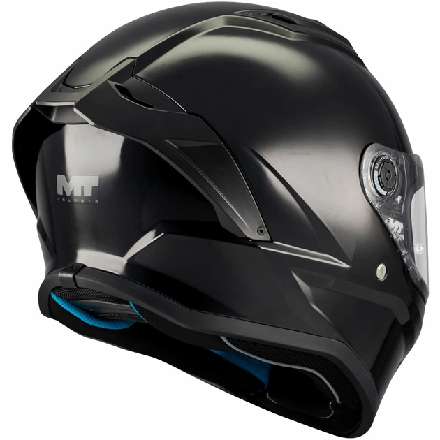 Мотошолом MT Helmets Stinger 2 Pure A1 Gloss Black M - зображення 4
