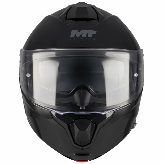 Мотошлем MT Helmets Genesis R SV Pure A1 Gloss Black L - изображение 3