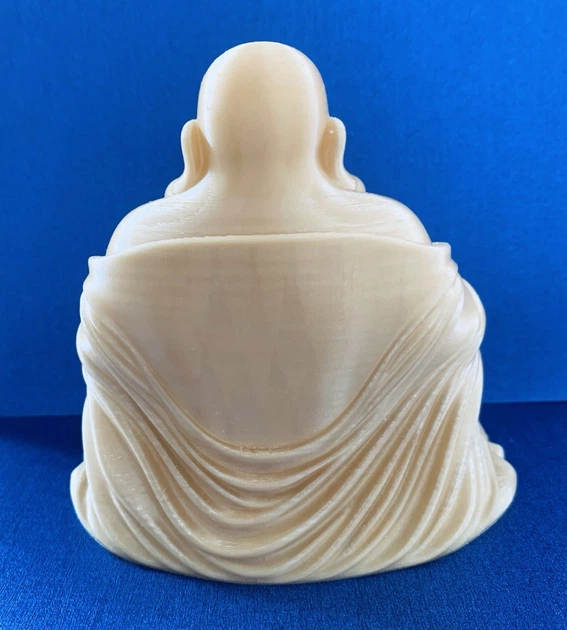 Статуэтка Хотей (Будда изобилия) Талисман богатства и радости Пластик 3D печать 120 мм - Фото 4 Статуэтка Хотей (Будда изобилия) Талисман богатства и радости Пластик 3D печать 120 мм - изображение 4