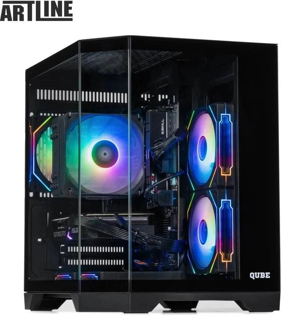 Компьютер ARTLINE Gaming X61 QUBE Ryzen 5 RAM 16GB SSD 1TB GeForce RTX 5050 8GB - изображение 3