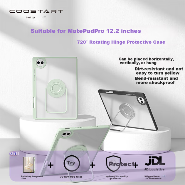 Чохол для планшета Huawei MatePad Pro 12.2 COOLSTART Black - Фото 4 Чохол для планшета Huawei MatePad Pro 12.2 COOLSTART Black - зображення 4