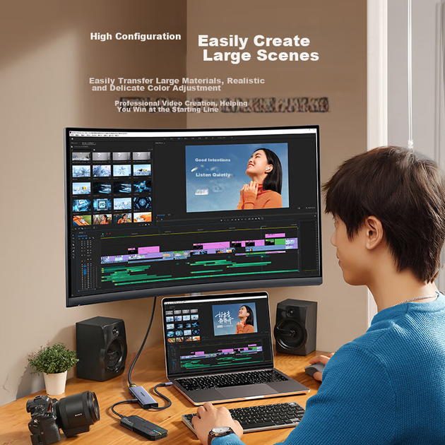 Док-станція UGREEN Type-C з HDMI 2.1 8K 60 Гц та USB 4.0 для Mac - Фото 9 Док-станція UGREEN Type-C з HDMI 2.1 8K 60 Гц та USB 4.0 для Mac - зображення 9
