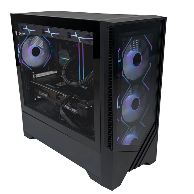 Корпус MSI Zhanshou MINI M-ATX со стеклянной боковой панелью и пылевым фильтром - изображение 9