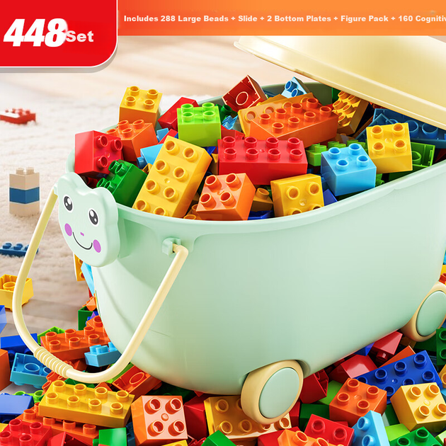Конструктор Xingyayoupin DIY из крупных блоков, 3D-головоломка, для детей 3-6 лет - Фото 4 Конструктор Xingyayoupin DIY из крупных блоков, 3D-головоломка, для детей 3-6 лет - изображение 4