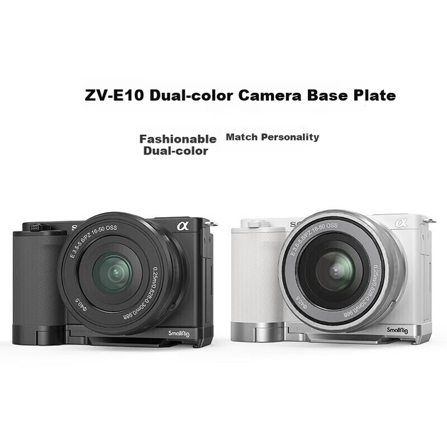 SmallRig 3538, подходит для комплекта расширения «кроличья клетка» для камеры Sony ZV-E10, аксессуар для вертикальной съемки на цифровую зеркальную камеру Sony. - изображение 6