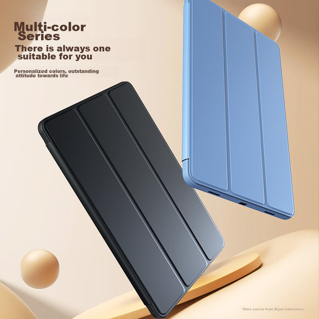 Чохол BIAZE PB538 для Lenovo Xiaoxin Pad Pro 12.7 дюйма 2025 року, потрійне складання, лавандовий - Фото 6 Чохол BIAZE PB538 для Lenovo Xiaoxin Pad Pro 12.7 дюйма 2025 року, потрійне складання, лавандовий - зображення 6