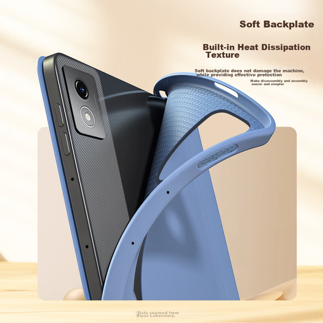 Чохол BIAZE PB538 для Lenovo Xiaoxin Pad Pro 12.7 дюйма 2025 року, потрійне складання, лавандовий - Фото 7 Чохол BIAZE PB538 для Lenovo Xiaoxin Pad Pro 12.7 дюйма 2025 року, потрійне складання, лавандовий - зображення 7