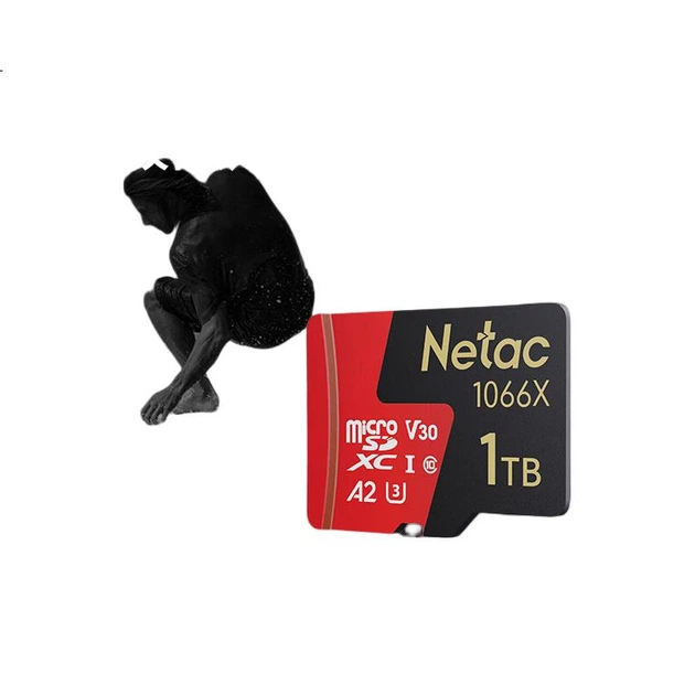 Карта памяти Netac microSD 1 ТБ U3 A2 Ultra Pro, 160 МБ/с - Фото 3 Карта памяти Netac microSD 1 ТБ U3 A2 Ultra Pro, 160 МБ/с - изображение 3