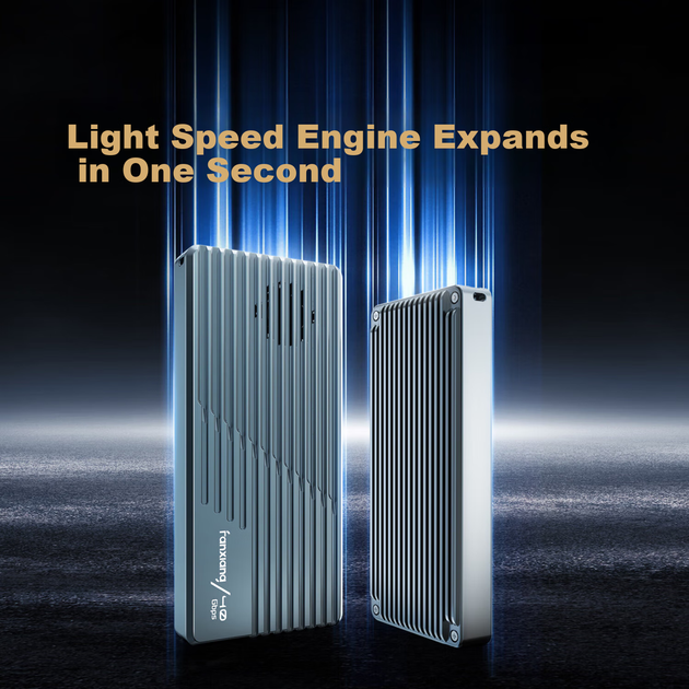 FANXIANG M.2 NVMe портативный корпус для жесткого диска, совместимый с USB4, Thunderbolt 4/3, скорость 40 Гбит/с, подходит для Mac Mini, ноутбуков, SSD, внешний корпус MP400 - изображение 4