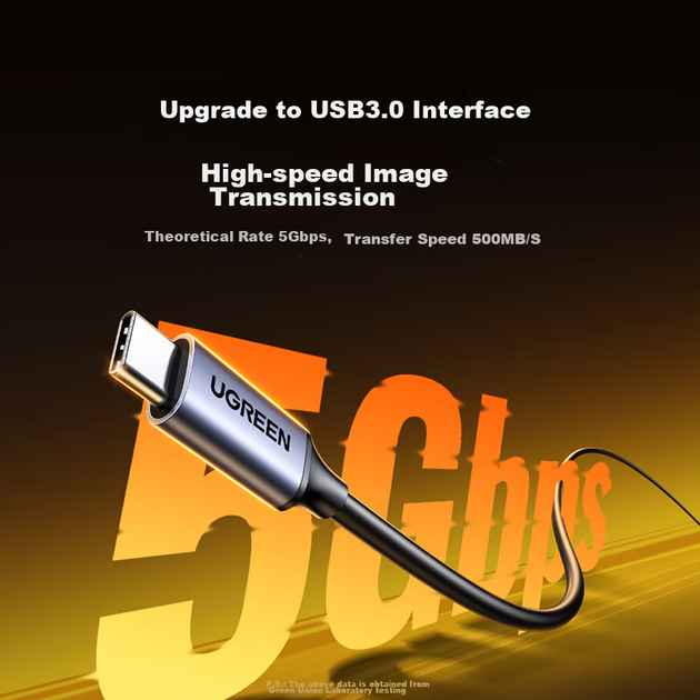 Карта видеозахвата UGREEN MS2130 HDMI 4K с выходом USB и Type-C для стримов - Фото 8 Карта видеозахвата UGREEN MS2130 HDMI 4K с выходом USB и Type-C для стримов - изображение 8