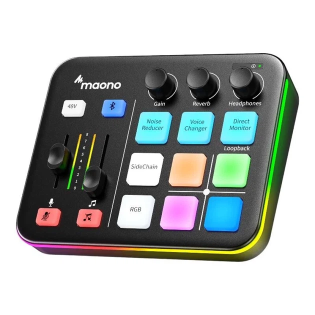 Звуковая карта Maono G1 Neo Black (6972237682257) - изображение 2