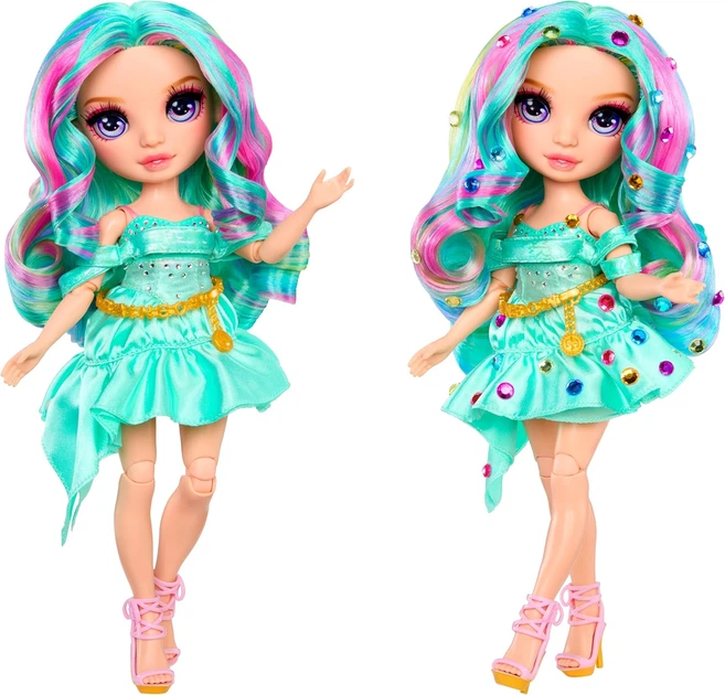 Кукла Реинбоу Хай Селин со Стразами Rainbow High Celine Turquoise Be Dazzling MGA 597827 - изображение 7