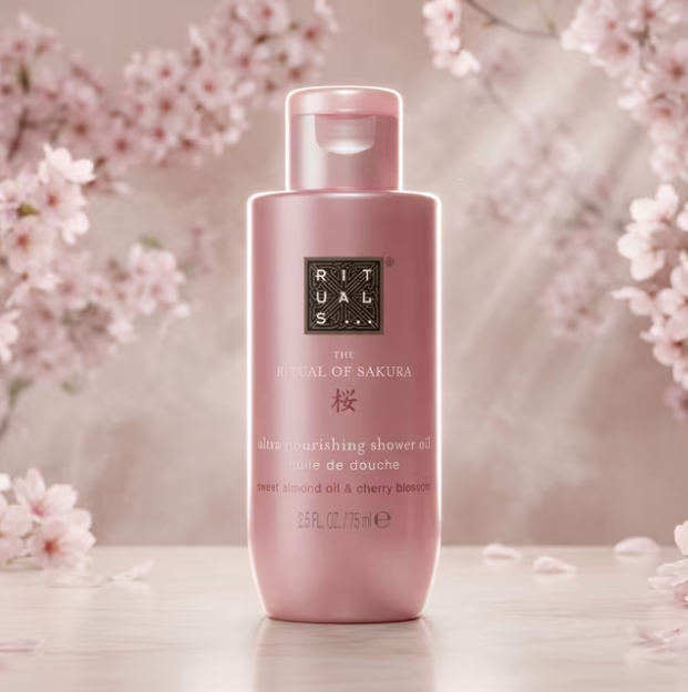 Масло для душа Rituals The Ritual Of Sakura Shower Oil 75 мл - изображение 2