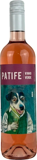 Вино Patife Vinho Verde сухе Рожеве 10% 0,75 л (Португалія) - Фото 1 Вино Patife Vinho Verde сухе Рожеве 10% 0,75 л (Португалія) - изображение 1