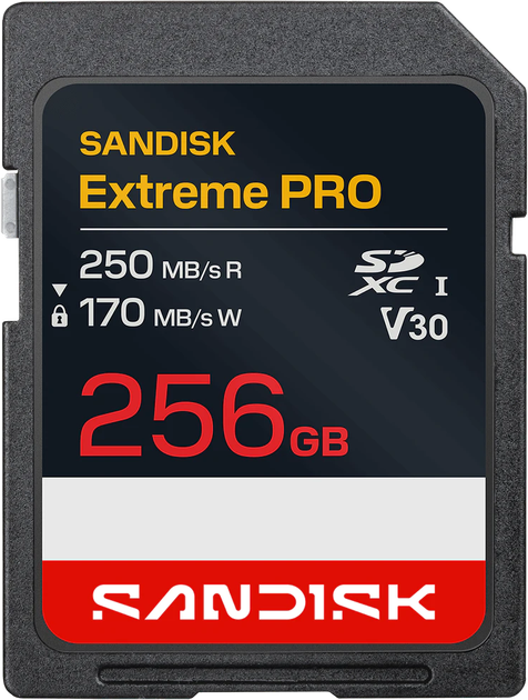 Карта пам'яті SanDiskExtreme Pro SD 256GB UHS-I (SDSDXXJ-256G-GSCIN) - Фото 1 Карта пам'яті SanDiskExtreme Pro SD 256GB UHS-I (SDSDXXJ-256G-GSCIN) - зображення 1