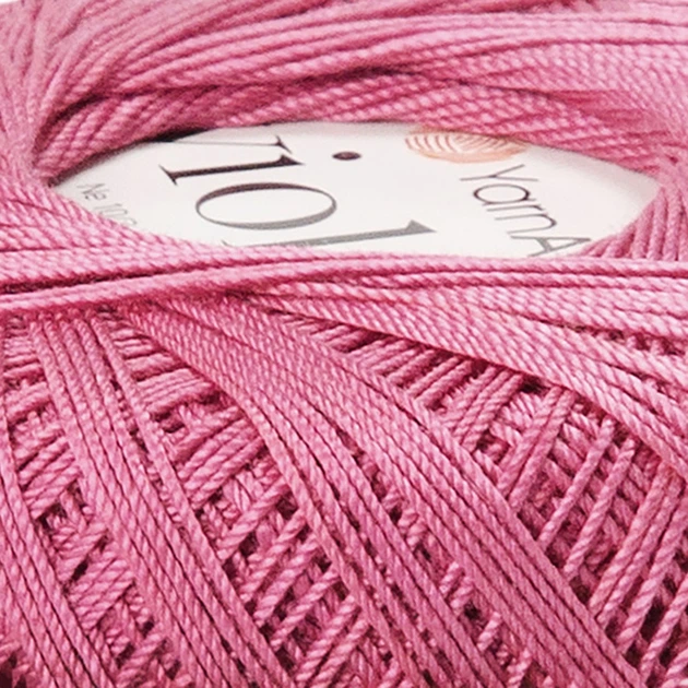 Пряжа мерсеризована YarnArt Violet 50г бавовна махровий бузок №0075 (23500075) - зображення 2