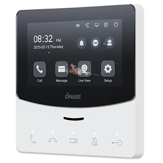 Видеодомофон DNAKE E214W 4.3" дюймов Wi-Fi - Фото 1 Видеодомофон DNAKE E214W 4.3" дюймов Wi-Fi - изображение 1