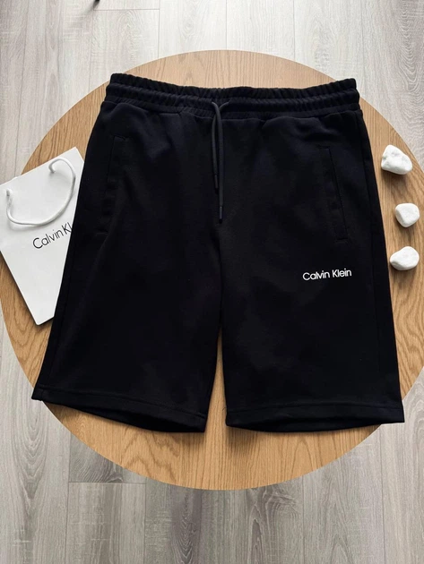 Мужские шорты Calvin Klein Черный (Размер S) CK01 - Фото 1 Мужские шорты Calvin Klein Черный (Размер S) CK01 - изображение 1