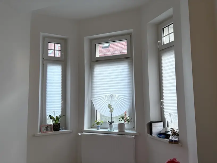 Жалюзі плісе самоклеючі на вікна 90x180 см Білий (BLINDS-WHITE90X180) - изображение 7