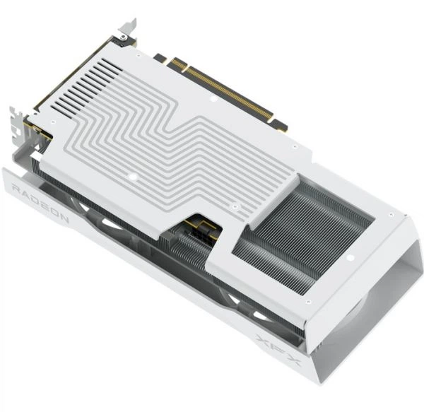 Видеокарта Radeon rx 9060 xt, xfx, Swift oc Gaming (White Edition), 8Gb gddr6, 128-bit, HDMI/2xDP, 3320/20000 MHz, 8-pin (rx-96tsw8gwq) - изображение 6