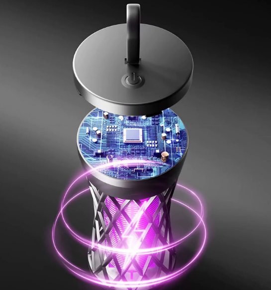 Ловушка от насекомых и комаров Mosquito Killer Lamp TX-WD02 черный (DT-1199) - Фото 4 Ловушка от насекомых и комаров Mosquito Killer Lamp TX-WD02 черный (DT-1199) - изображение 4