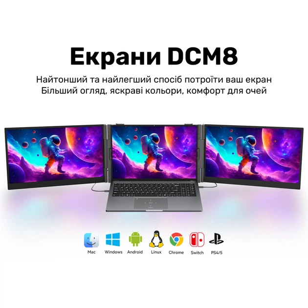 Монитор Blackview Dual Screen 15.3inch (BVDCM8) - Фото 4 Монитор Blackview Dual Screen 15.3inch (BVDCM8) - изображение 4