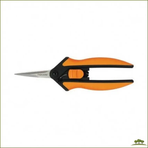 Ножницы Fiskars Solid Micro-Tip SP13 для растений и цветов - Фото 4 Ножницы Fiskars Solid Micro-Tip SP13 для растений и цветов - изображение 4