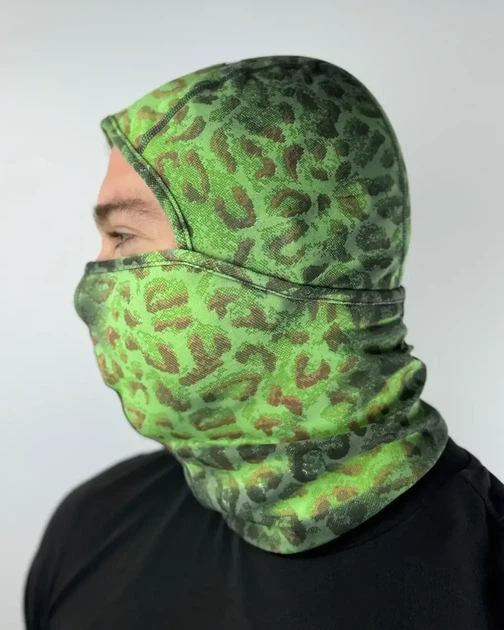 Балаклава Supreme, меняющая цвет при нагревании, камуфляжного цвета. - изображение 5