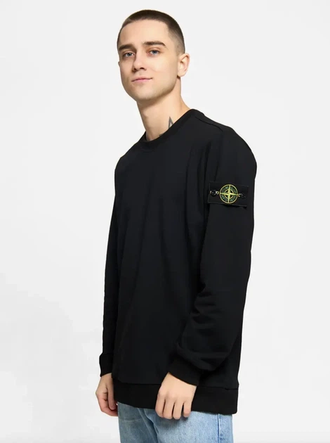 Свитшот Stone Island (L), черного цвета. - Фото 4 Свитшот Stone Island (L), черного цвета. - изображение 4