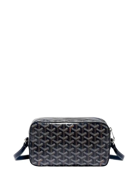 Премиальная сумка через плечо Goyard темно-синего цвета. - Фото 1 Премиальная сумка через плечо Goyard темно-синего цвета. - изображение 1