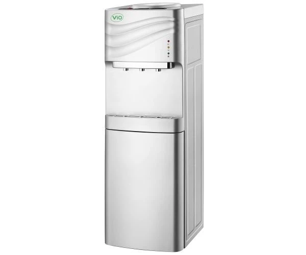 Кулер для води ViO Х903-FЕC Silver з електронним охолодженням та шафкою + стаканотримач - зображення 3