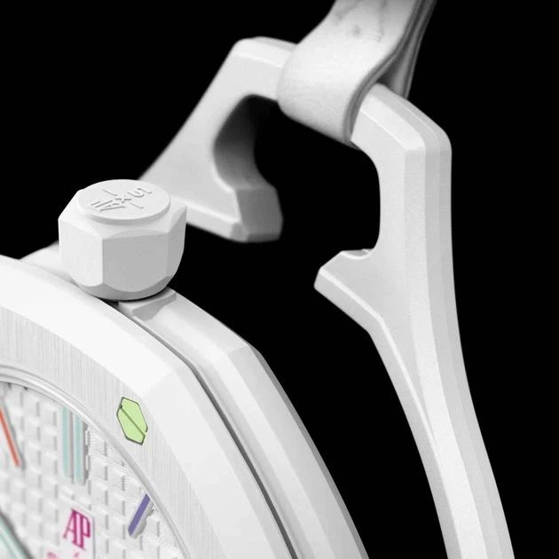 Кишеньковий годинник Swatch&AP Royal Pop 1:1 колір White Multi - изображение 3