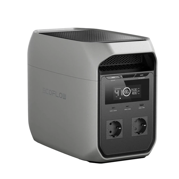 Зарядна станція EcoFlow DELTA 3 Classic 1024 Вт·год, 1800 Вт, LFP, Wi-Fi, Bluetooth, швидке заряджання - Фото 3 Зарядна станція EcoFlow DELTA 3 Classic 1024 Вт·год, 1800 Вт, LFP, Wi-Fi, Bluetooth, швидке заряджання - зображення 3