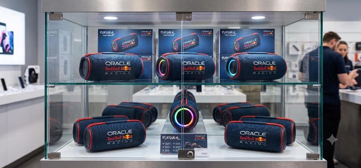 Бездротова портативна колонка Oracle Red Bull Racing RB-SK420 Formula 1 Edition (30 Вт) - зображення 12