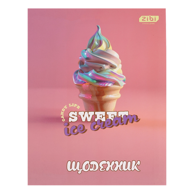 Щоденник шкільний ZiBi KIDS Line 13910 40 аркушів SWEET, тверда обкладинка /ZB.13910/ - Фото 1 Щоденник шкільний ZiBi KIDS Line 13910 40 аркушів SWEET, тверда обкладинка /ZB.13910/ - изображение 1