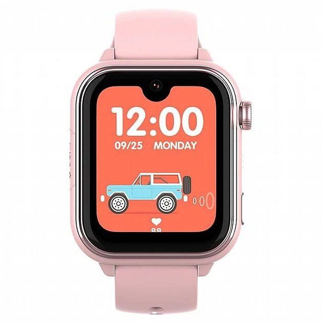 Смарт часы-телефон детский Wonlex KT37 Android с видеозвонком, GPS, SIM-картой, AMOLED pink - изображение 3