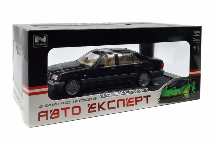 Модель металлическая Автоексперт Mercedes-Benz S320 W140, 1:24, звук, свет, открываются двери 9765-42B - Фото 11 Модель металлическая Автоексперт Mercedes-Benz S320 W140, 1:24, звук, свет, открываются двери 9765-42B - изображение 11