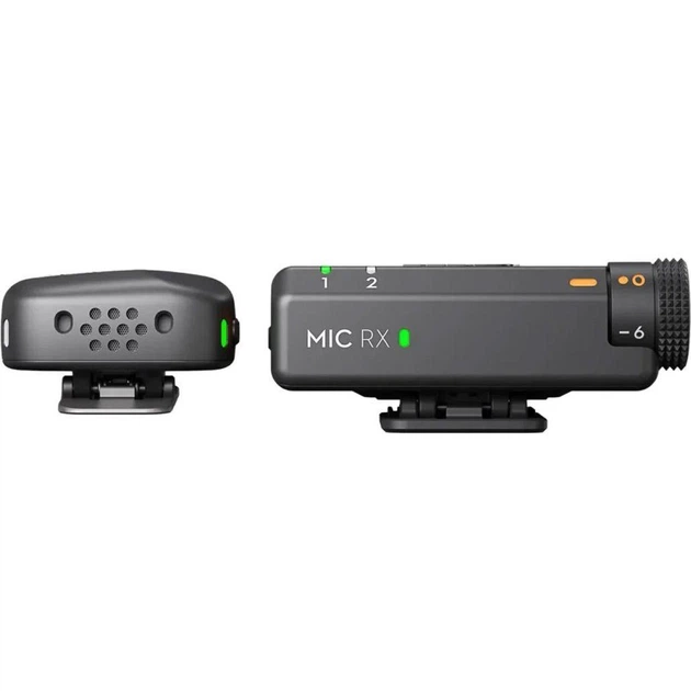 Микрофонная радиосистема для фотокамер, для смартфона DJI Mic Mini 1 TX + 1 RX (CP.RN.00000432.01) - Фото 6 Микрофонная радиосистема для фотокамер, для смартфона DJI Mic Mini 1 TX + 1 RX (CP.RN.00000432.01) - изображение 6