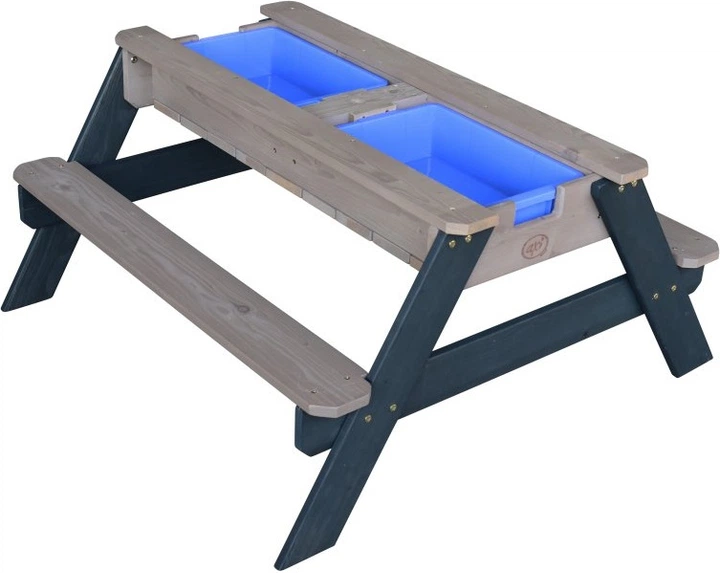 Стол для пикника AXI Nick с контейнерами для песка и воды A031.004.05 (8717973937074) - изображение 4