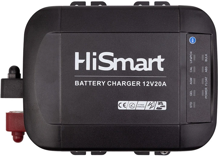 Зарядное устройство HiSmart для аккумуляторов 12 В 20 А (NV822713) - Фото 1 Зарядное устройство HiSmart для аккумуляторов 12 В 20 А (NV822713) - изображение 1