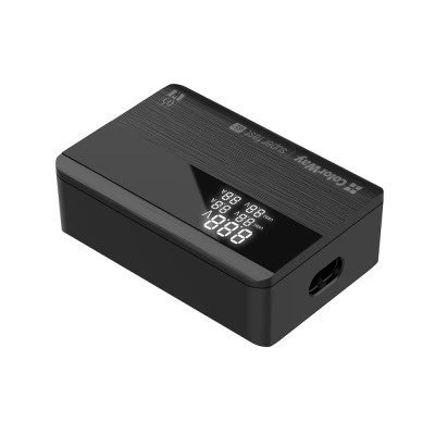 Зарядное устройство ColorWay Power Delivery (2USB-A + 2USB TYPE-C) (65W) black (CW-CHS040PD-BK) - Фото 6 Зарядное устройство ColorWay Power Delivery (2USB-A + 2USB TYPE-C) (65W) black (CW-CHS040PD-BK) - изображение 6