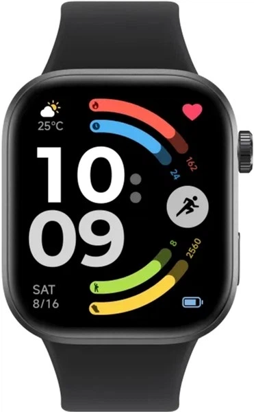 Смарт-годинник Xiaomi Redmi Watch 6 NFC 2.07" AMOLED NFC Obsidian Black (BHR0956GL) - зображення 2