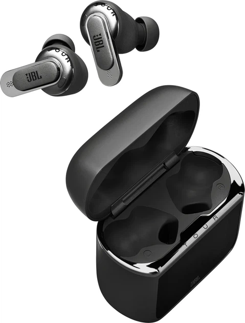 Навушник JBL Тур Pro 3 Активне шумозаглушення Bluetooth Чорний (JBLTOURPRO3BLK) - Фото 3 Навушник JBL Тур Pro 3 Активне шумозаглушення Bluetooth Чорний (JBLTOURPRO3BLK) - зображення 3