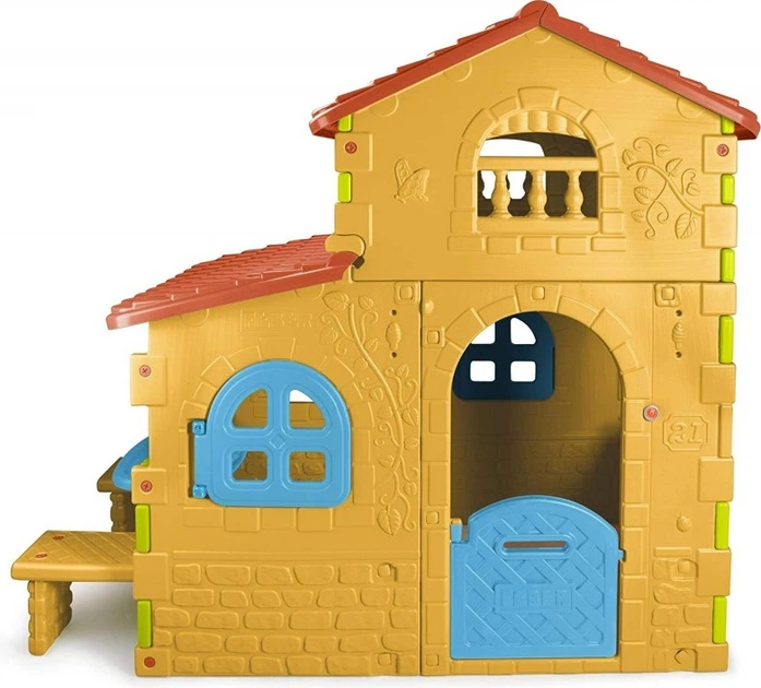 Domek ogrodowy Feber Super Villa ze stolikiem 13047 (8411845019065) - obraz 2