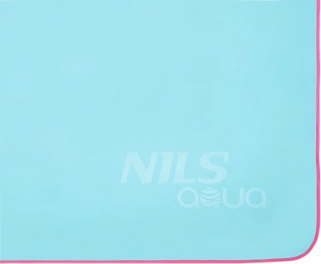 Рушник NILS AQUA NAR13 із мікрофібри 200x90 см Світло-синій (5907695592948) - зображення 3