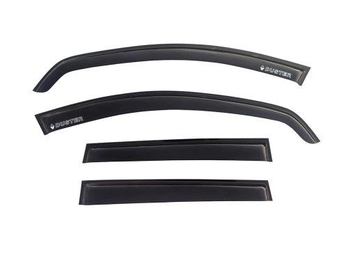 Дефлектори вікон вітровики Renault Duster 2010-2018 3М Скотч Voron Glass - зображення 3