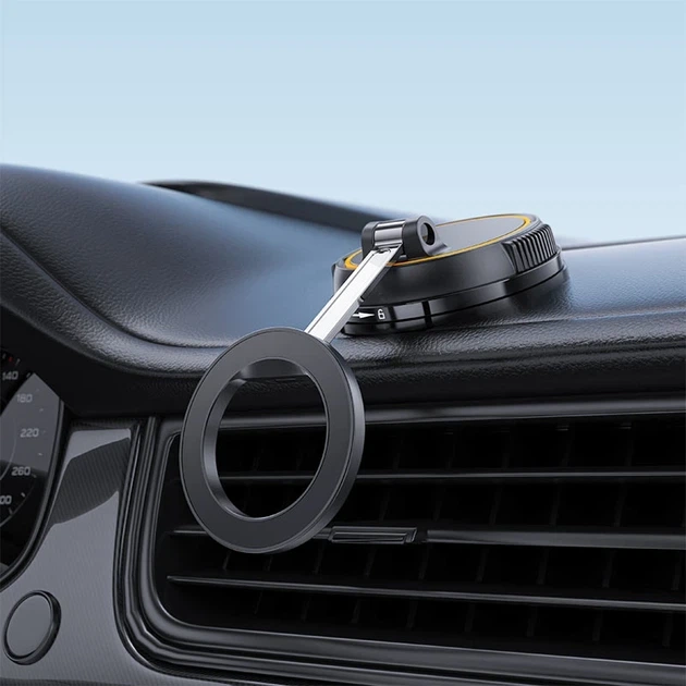Автодержатель для телефона ACEFAST D55 magnetic car holder for dashboard Black (KST-6974316284338) - Фото 5 Автодержатель для телефона ACEFAST D55 magnetic car holder for dashboard Black (KST-6974316284338) - изображение 5