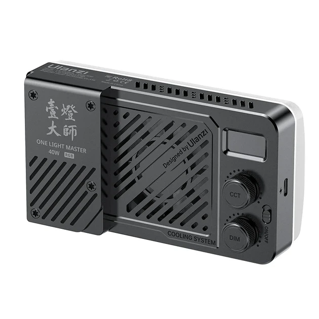 Відеосвітло Ulanzi LM-P40RGB Portable Video Light 40W RGB (KST-L130) - Фото 1 Відеосвітло Ulanzi LM-P40RGB Portable Video Light 40W RGB (KST-L130) - изображение 1